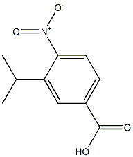 4-nitro-3-isopropylbenzoic acid Struktur