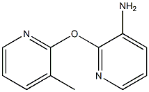 2-[(3-methyl-2-pyridinyl)oxy]-3-pyridinylamine Struktur