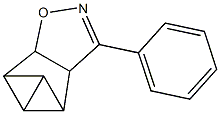 9-phenyl-7-oxa-8-azatetracyclo[4.3.0.0~2,4~.0~3,5~]non-8-ene Struktur