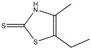 5-ethyl-4-methyl-1,3-thiazole-2(3H)-thione Struktur