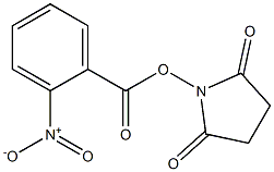 1-[(2-nitrobenzoyl)oxy]-2,5-pyrrolidinedione Struktur