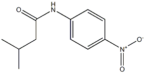 3-methyl-N-(4-nitrophenyl)butanamide Struktur