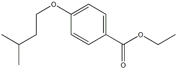 ethyl 4-(isopentyloxy)benzoate Struktur