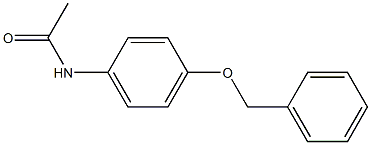 N-[4-(benzyloxy)phenyl]acetamide Struktur