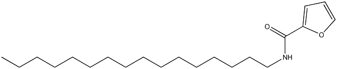 N-hexadecyl-2-furamide Struktur