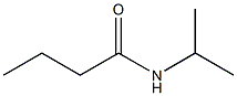 N-isopropylbutanamide Struktur