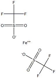 Iron(II) trifluoromethanesulfonate, 98% (Iron triflate) Struktur