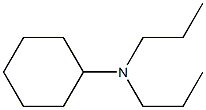 N,N-Dipropylcyclohexanamine Struktur