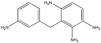 3-[(3-Aminophenyl)methyl]-1,2,4-benzenetriamine Struktur