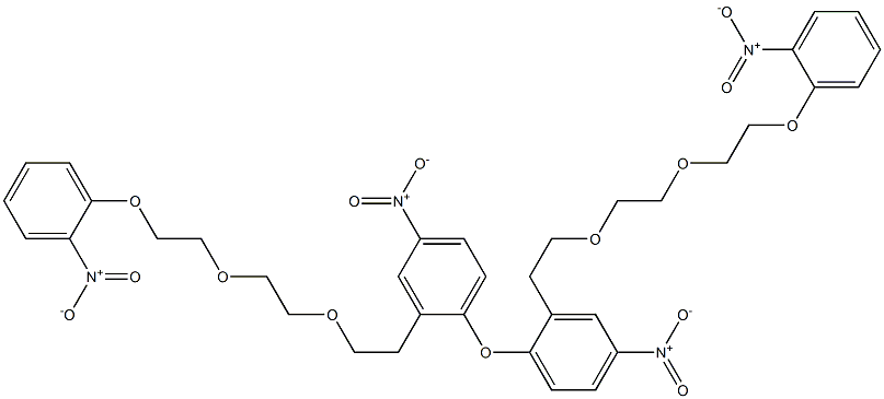 [2-[2-[2-(2-Nitrophenoxy)ethoxy]ethoxy]ethyl](4-nitrophenyl) ether Struktur