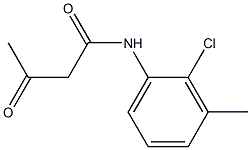 2'-Chloro-3'-methylacetoacetanilide Struktur