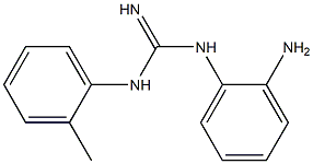 1-(2-Methylphenyl)-3-[2-aminophenyl]guanidine Struktur