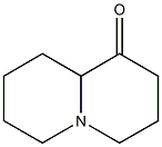 Octahydro-2H-quinolizine-1-one Struktur