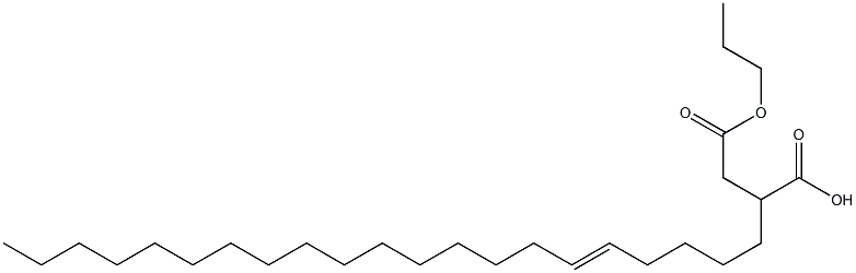 2-(5-Henicosenyl)succinic acid 1-hydrogen 4-propyl ester Struktur