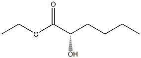 (2S)-2-Hydroxyhexanoic acid ethyl ester Struktur