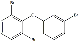 2,6-Dibromophenyl 3-bromophenyl ether Struktur