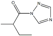 1-(2-Methylbutanoyl)-1H-1,2,4-triazole Struktur