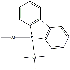 9,9-Bis(trimethylsilyl)-9-sila-9H-fluorene Struktur