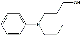 N-Propyl-N-(3-hydroxypropyl)aniline Struktur