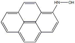 1-(Hydroxyamino)pyrene Struktur