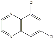 5,7-Dichloroquinoxaline Struktur