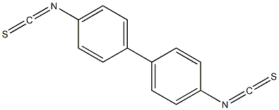 1,1'-Biphenyl-4,4'-diyldiisothiocyanate Struktur