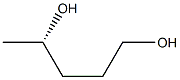 [S,(+)]-1,4-Pentanediol Struktur