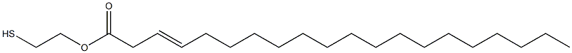 3-Icosenoic acid 2-mercaptoethyl ester Struktur