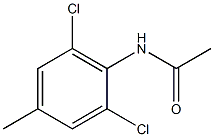 2',6'-Dichloro-4'-methylacetanilide Struktur