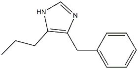 4-Benzyl-5-propyl-1H-imidazole Struktur