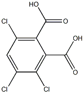 3,4,6-Trichlorophthalic acid Struktur