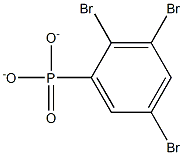 2,3,5-Tribromophenylphosphonate Struktur