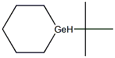 1-tert-Butylgermacyclohexane Struktur