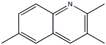 2,3,6-Trimethylquinoline Struktur