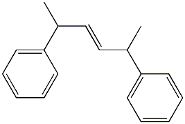 2,5-Diphenyl-3-hexene Struktur