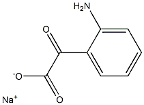 2-(2-Aminophenyl)-2-oxoacetic acid sodium salt Struktur