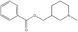 Benzoic acid [(1-methylpiperidin-3-yl)methyl] ester Struktur