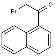 2-Bromo-1-(1-naphtyl)ethanone Struktur