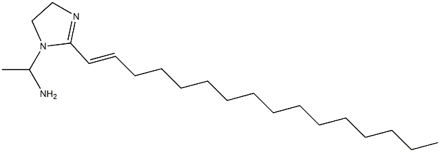 1-(1-Aminoethyl)-2-(1-hexadecenyl)-2-imidazoline Struktur