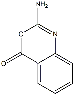 2-Amino-4H-3,1-benzoxazin-4-one Struktur