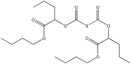 (Butoxycarbonyl)(butoxycarbonyl) sulfide Struktur