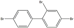 2,4,4'-Tribromobiphenyl Struktur