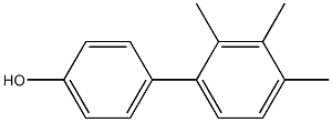 4-(2,3,4-Trimethylphenyl)phenol Struktur