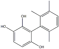 3-(2,3,6-Trimethylphenyl)benzene-1,2,4-triol Struktur