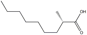 (S)-2-Methylnonanoic acid Struktur