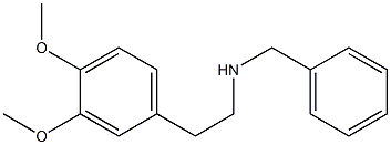 N-Benzyl-3,4-dimethoxyphenethylamine Struktur