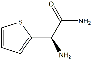 (2R)-2-Amino-2-(2-thienyl)acetamide Struktur