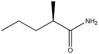 [R,(-)]-2-Methylvaleramide Struktur