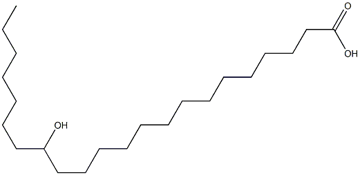 15-Hydroxydocosanoic acid Struktur