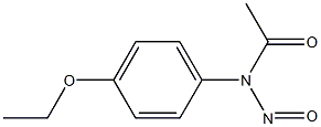 4'-Ethoxy-N-nitrosoacetanilide Struktur